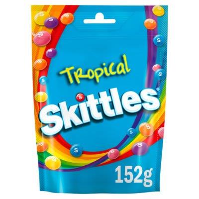 Skittles Pouch Tropical 136g