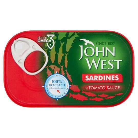 John West Sardines Tomato 120g