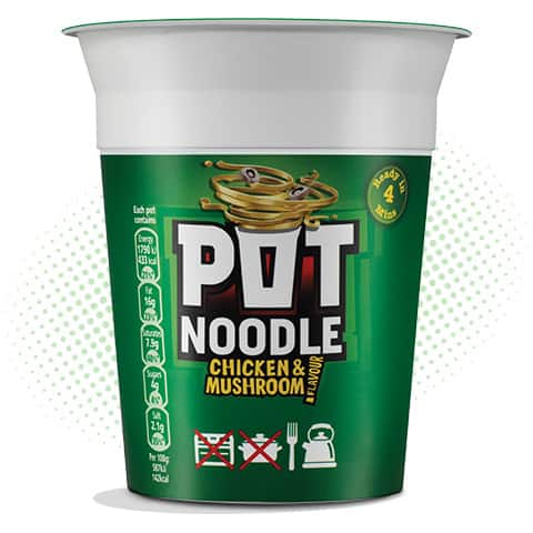 Pot Noodle Chicken & Mushroom 90g (HS)