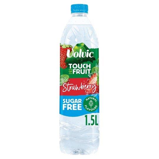 Volvic Touch Of Fruit Strawberry Sugar Free 1.5ltr (HS)